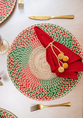 Christmas Placemats Flower